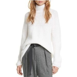 Rag and bone white alpaca oversized sweater